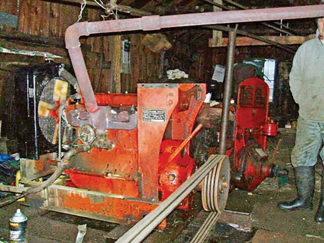 A modern oilman and his Allis-Chalmers W226 power unit